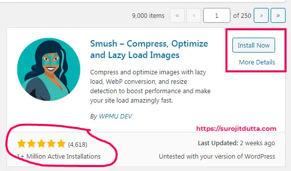 Smush WordPress Plugins For Image
