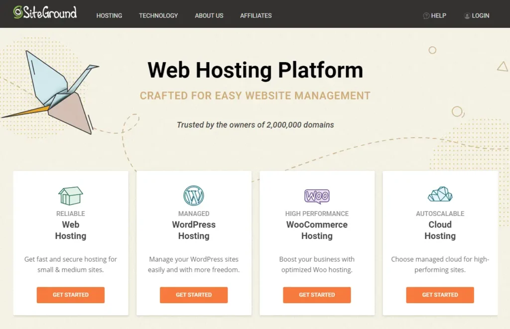 Siteground Best Web Hosting Service