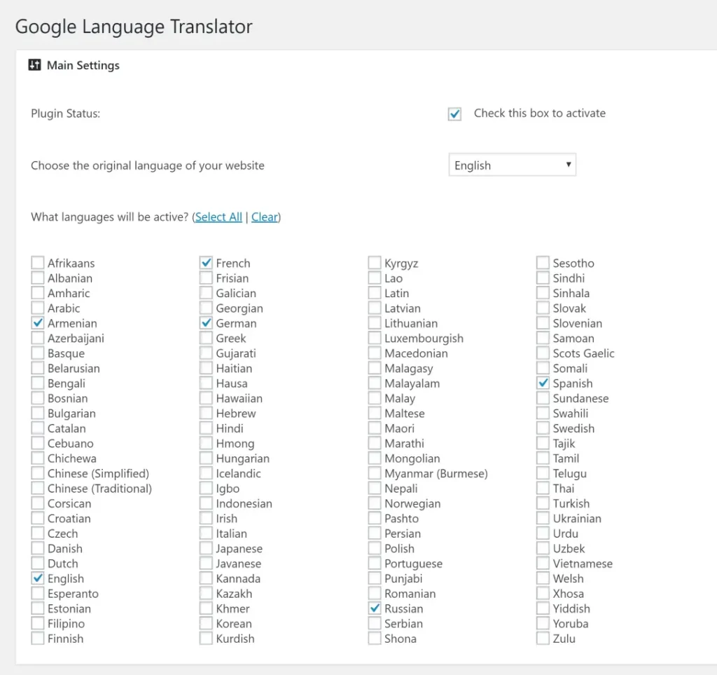 Google Translate | How To Add Google Translator In WordPress 3 Google translator - Surojitdutta.com