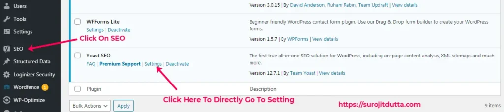 Yoast Plugins Setup Guide 1