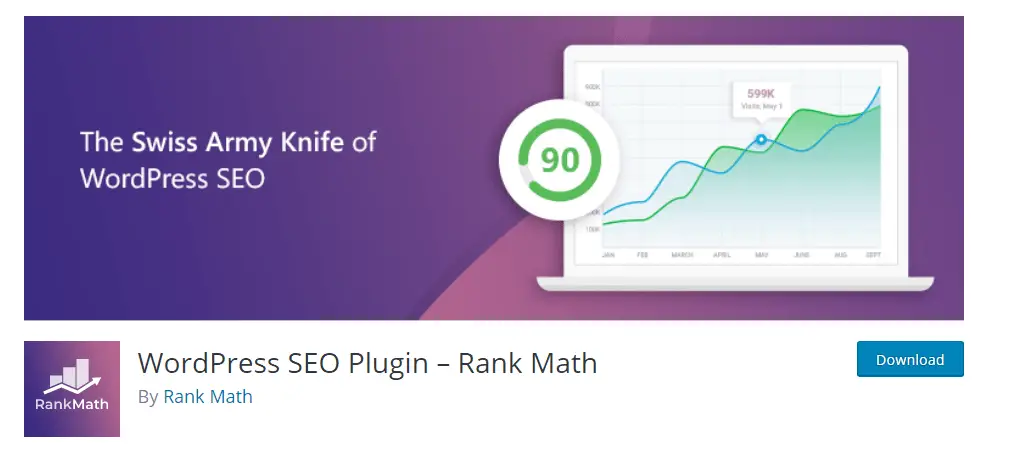 6 Best Wordpress SEO Plugin To Improve Website Rank 3 Rank Math WordPress SEO plugin