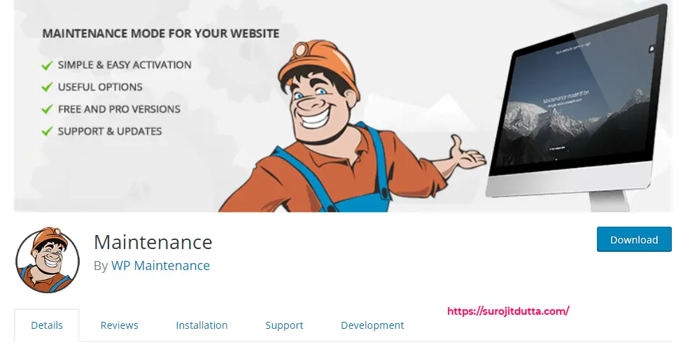 WordPress Maintenance Mode Through Maintenance