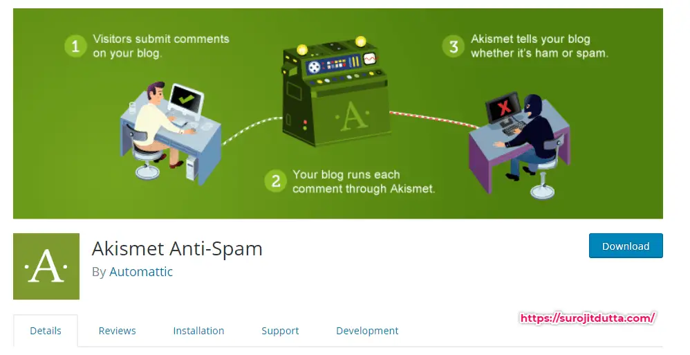 Akismet Best Plugin For WordPress Spam Comment
