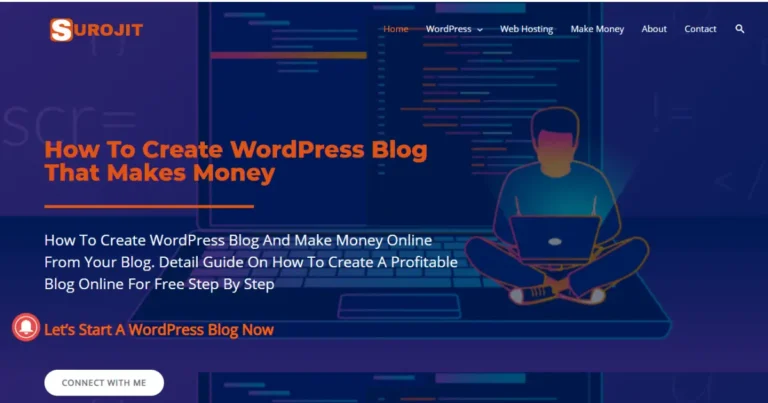How To Create WordPress Blog For Free