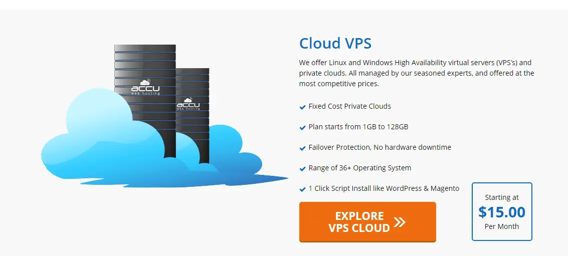 Cloud VPS Web Hosting By Accuweb Hosting