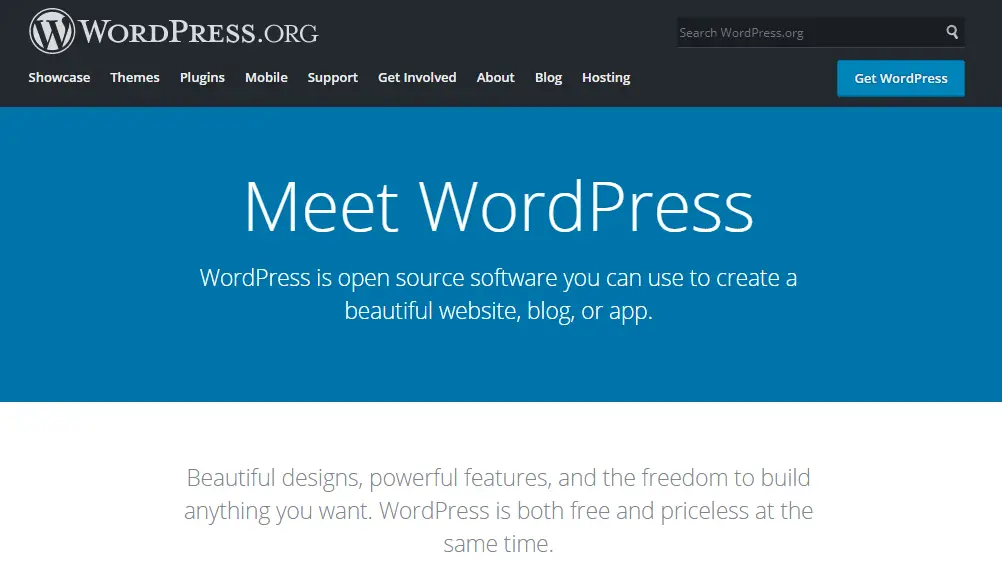 Best free Blogging Platforms WordPress.Org