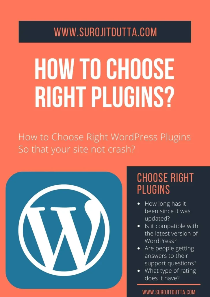 How To Choose Right WordPress Plugins For Your Site?