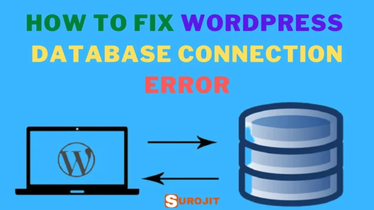 6 Ways To Fix Error Establishing A Database Connection