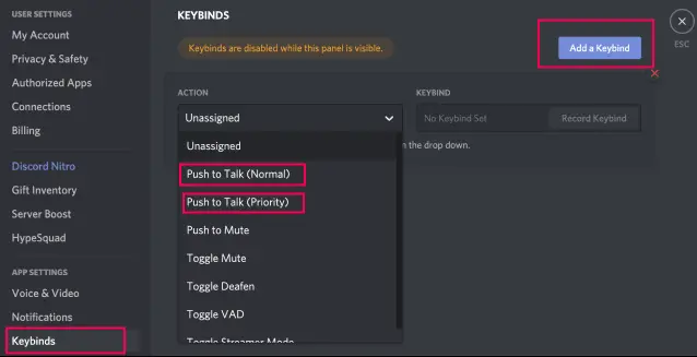 Push To Talk Discord Shortcut 