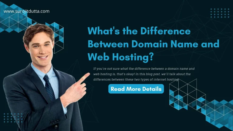 What's the Difference Between Domain Name and Web Hosting