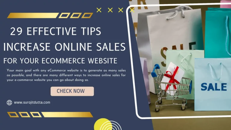 29 Effective Tips to Help You Increase Online Sales