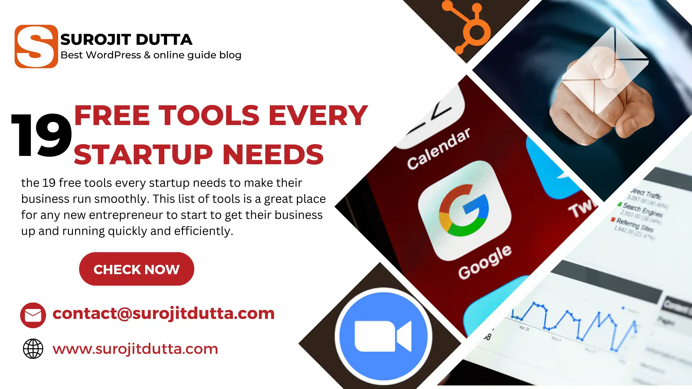 19 Free Tools Every Startup Needs
