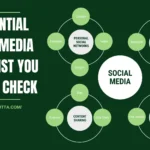 21 Essential Social Media Checklist you should check