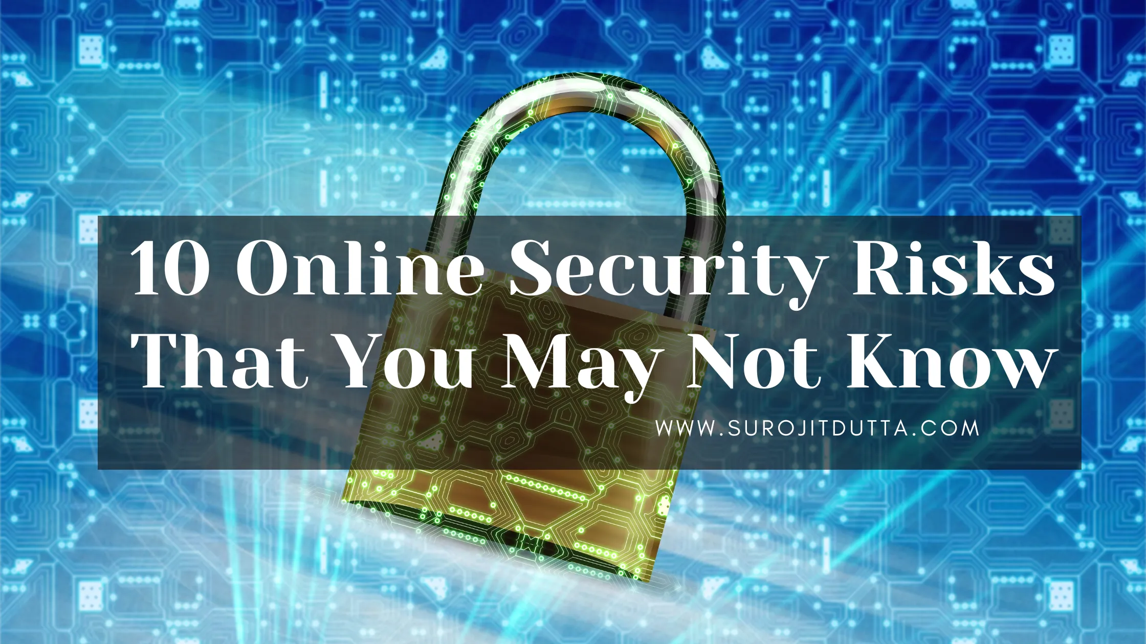 What Are Some Online Security Risks